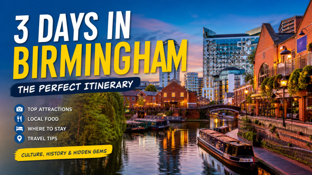 3 Days in Birmingham: The Ultimate Itinerary for First-Time Visitors