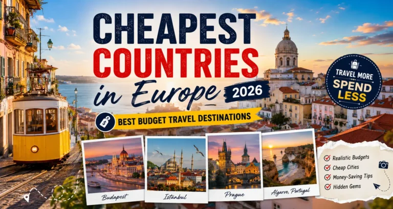 Cheapest Countries in Europe (2026): Best Budget Travel Destinations